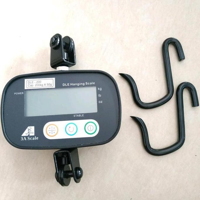 

Terlaris Timbangan Gantung Ayam Ikan Padi Digital Elektronik Scale 200 Kg Dle