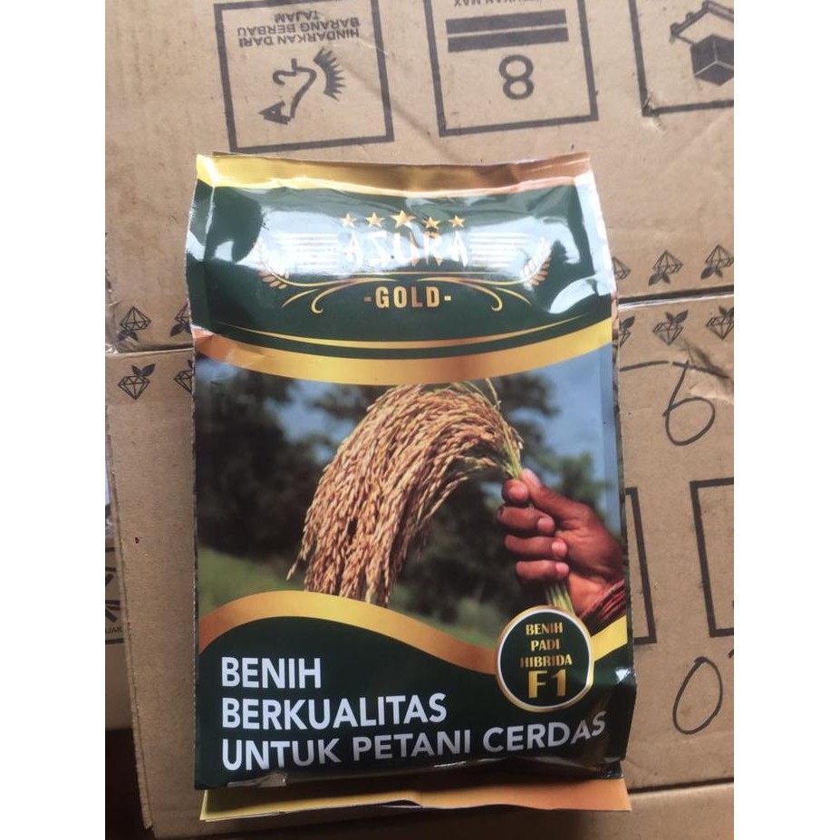 

Terlaris Benih Padi Hybrida Terbaik 2022 Asura Gold F1 Label Biru Kualitas Terb