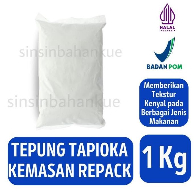 Terlaris Tepung Tapioka | Tepung Kanji [1 Kg]