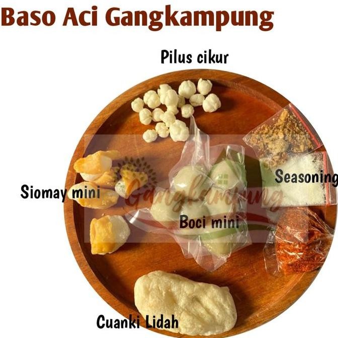 

Baso Aci Polos Gangkampung 12pcs Food Instan Pedas bakso aci