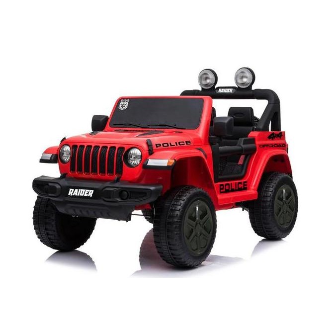 Diskon Mainan Mobil Aki Jeep Yukita 938 Polisi - 12 Volt