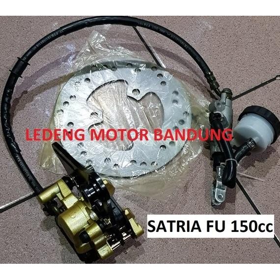 Cakram Satria-FU Belakang + Kaliper Master Rem Nissin KW Bukan Ori