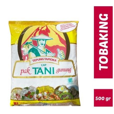 

Terlaris Terlaris!!! Tepung Tapioka Pak Tani Gunung 500Gr Tepung Kanji Tani