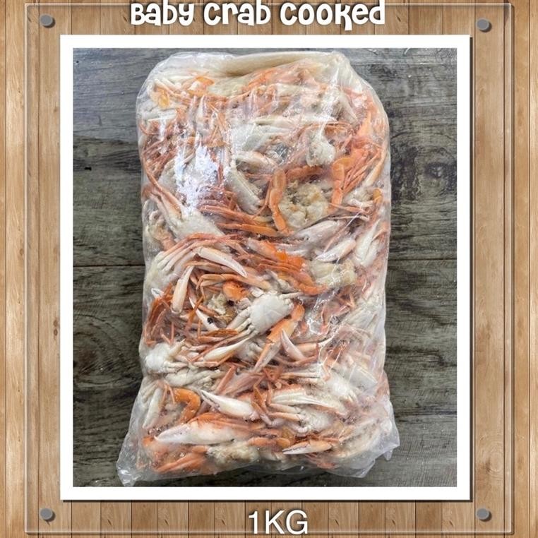 

Promo Baby Crab Cooked 1 Kg - Kepiting Mini Frozen Promo