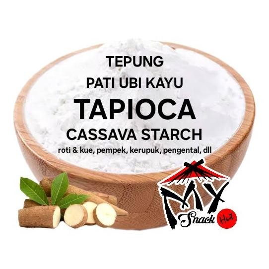 

Terlaris Tepung Tapioka 250Gr Pati Singkong Kanji Kasava Powder Kue Kering Lapis Cilok Pempek Premium Halal
