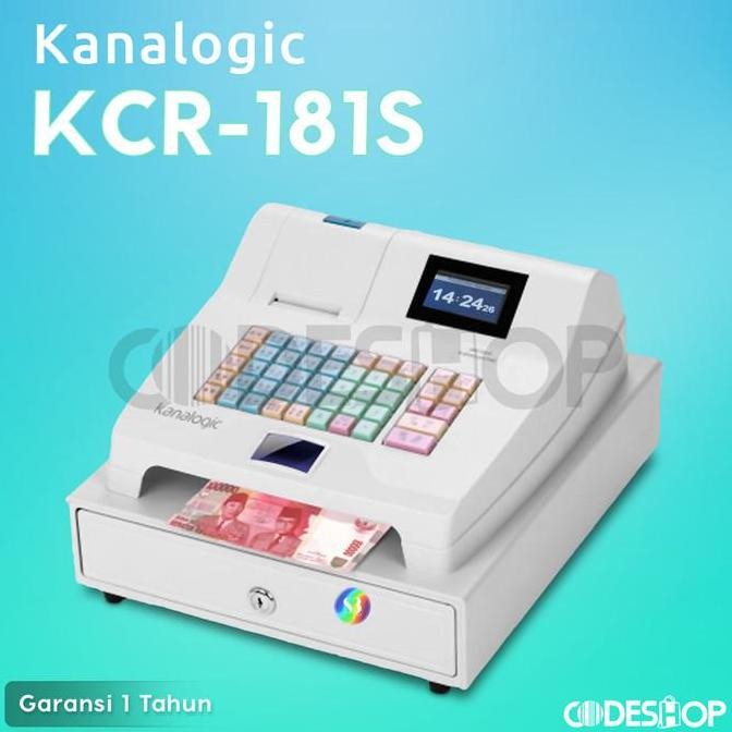 

TERMURAH - (PACKING KAYU) All in POS Mesin Kasir Thermal Kanalogic KCR-181S