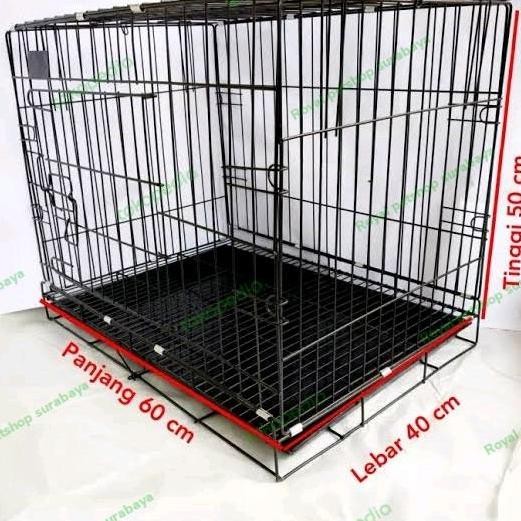 TERMURAH - KANDANG/TEMPAT/KURUNGAN KUCING/ANJING/KELINCI UK 60x40x50