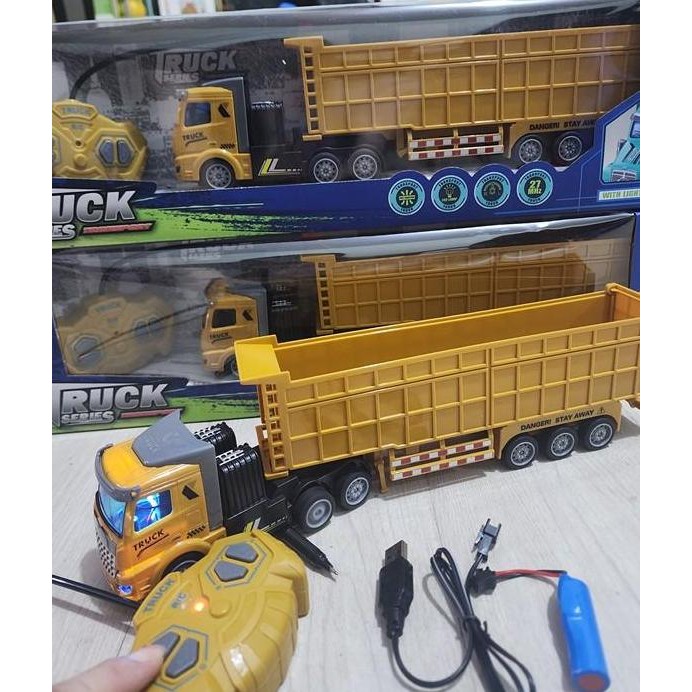 Spesial Mainan Rc Truk Kontainer Remote Control Truck Container Besar