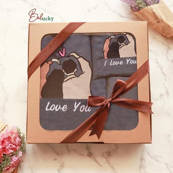 BEBAS ONGKIR - Sprei Set Katun Motif Bordir Custom Nama Kado Pernikahan Seserahan