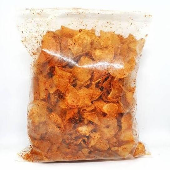 

[KRIPSET] 500gr l KERIPIK SINGKONG PEDAS l KRIPSET GURIH RENYAH