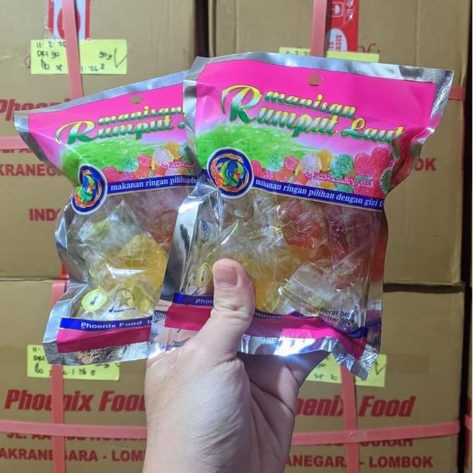 

[ HALAL ] Paket Kinjo Dodol Manisan Rumput Laut Isi 2 Bungkus / Kinjo Jelly Viral / Oleh Oleh Khas Lombok