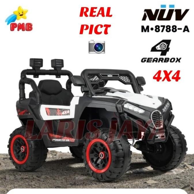 Spesial Mobilan Aki Anak Pmb Nuv M8788 A Jeep 4 Gearbox 4X4 Mobil Aki Jeep Utx