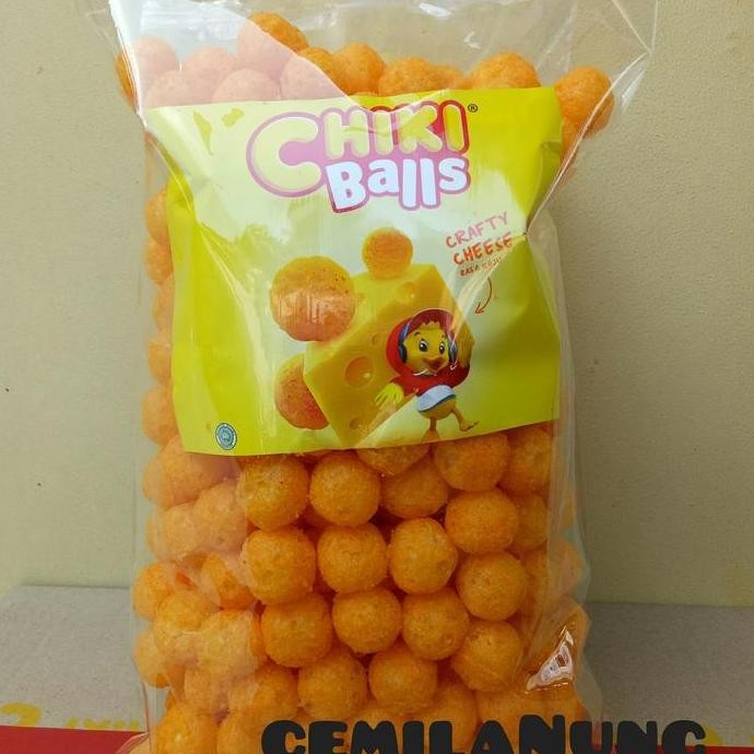 

snack chiki balls kemasan 250 gram free bubble warp