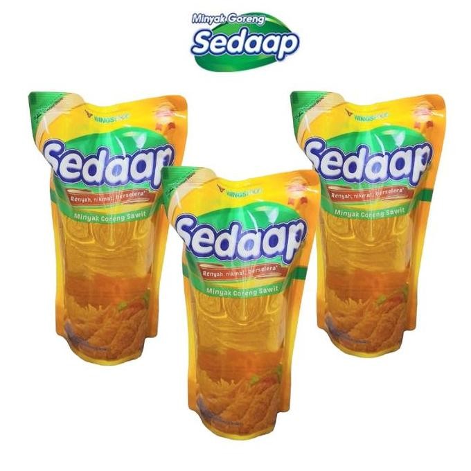

2 Pcs SEDAAP Minyak Goreng Kemasan 1 Liter