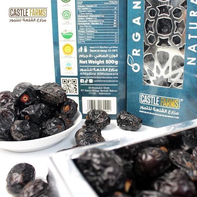 

Kurma Ajwa Premium Organic 500gr - Castle Farms