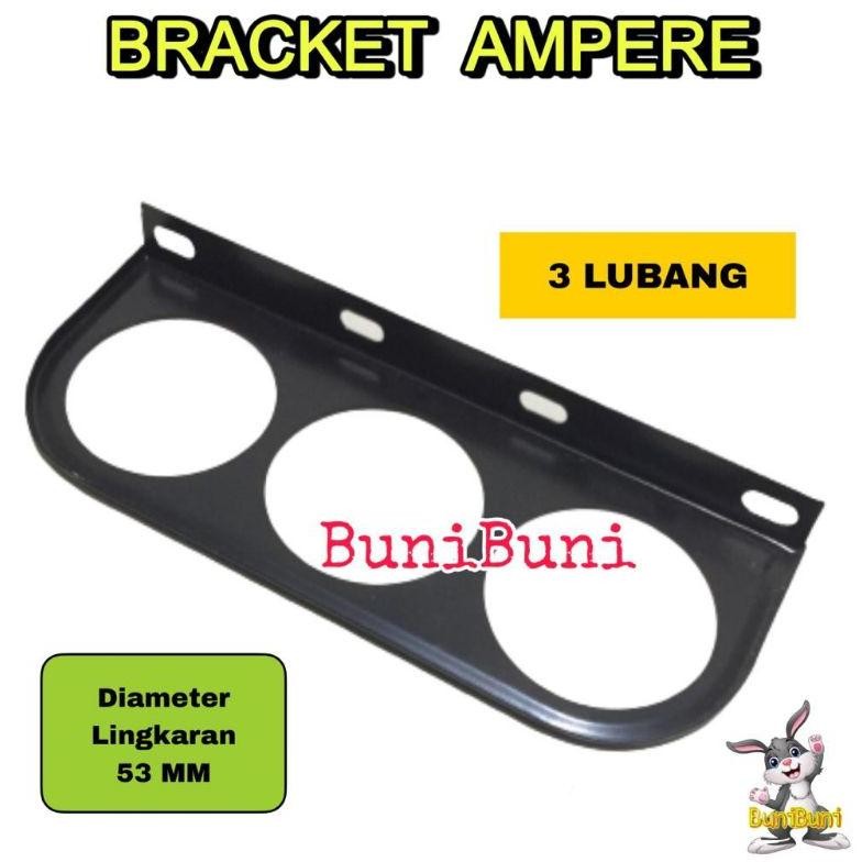 Berkualitas Ampere Meter Dc / Amper Cas / Indikator Pengukur Arus Aki Mobil & Mesin Universal Promo