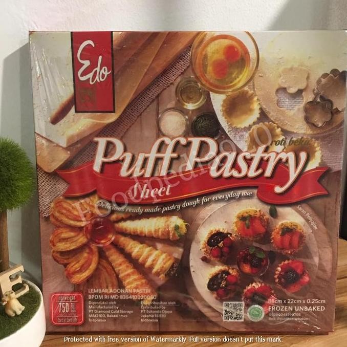 

puff pastry sheet edo / kulit adonan / puff pastry / kulit zuppa
