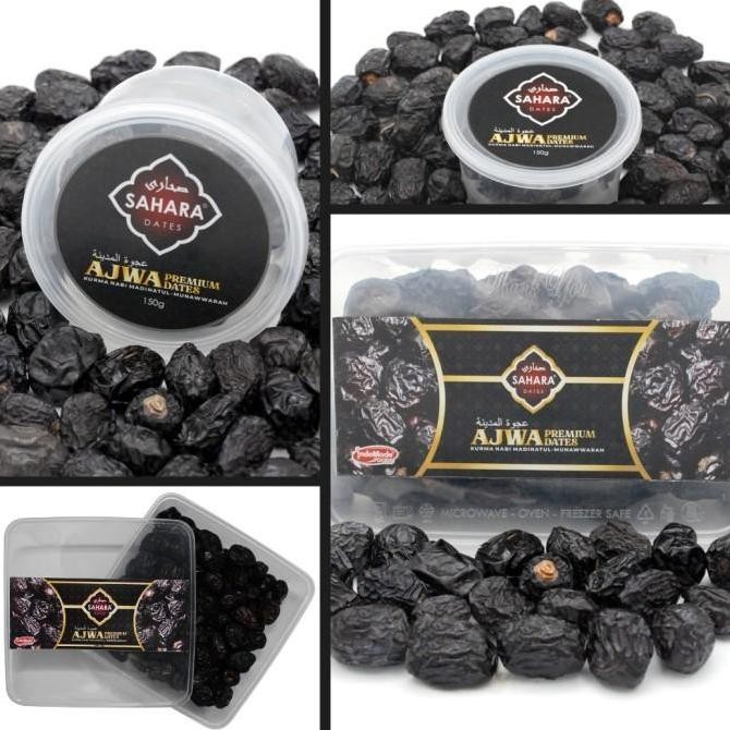 

Kurma Ajwa 1kg Korma Nabi Premium Original Madinah Shifa Nabawi