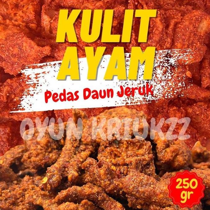 

Kripik Kulit Ayam Crispy 1 kg ORIGINAL KULIT AYAM KRISPY PEDAS DAUN JERUK 1 KILO Food Snacks Keripik