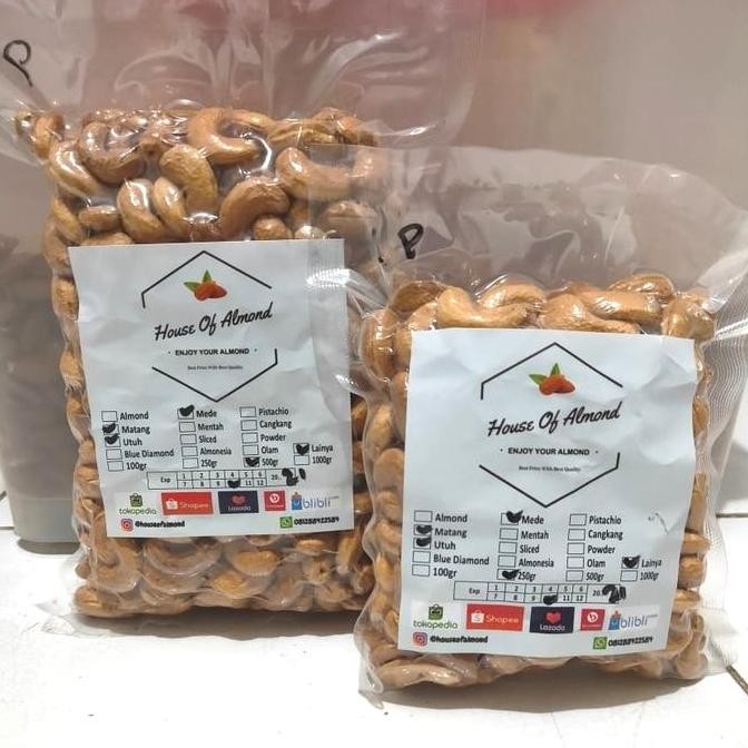 

Kacang Mede / Mete Panggang Jumbo 250gr