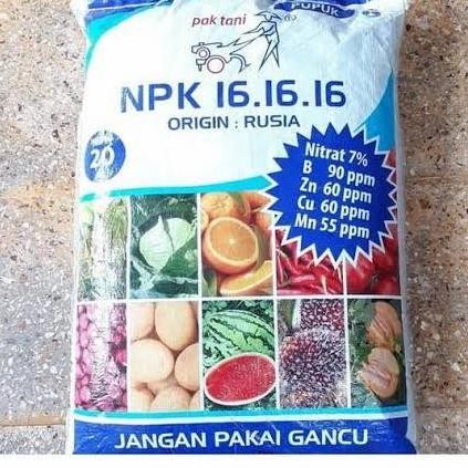 

Terlaris Pupuk Npk Mutiara 16 16 16 Penyubur Tanaman Pelebat Buah (30Gr)
