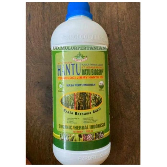 

Terlaris Pupuk Npk Cair Jimmy Hantu Zpt Ratu Biogen 1Liter