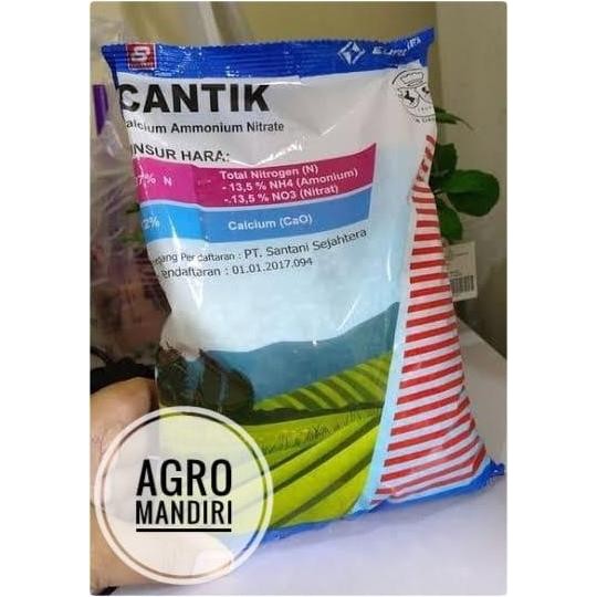 

Terlaris Pupuk Npk Cantik Calcium Ammonium Nitrate 1 Kg