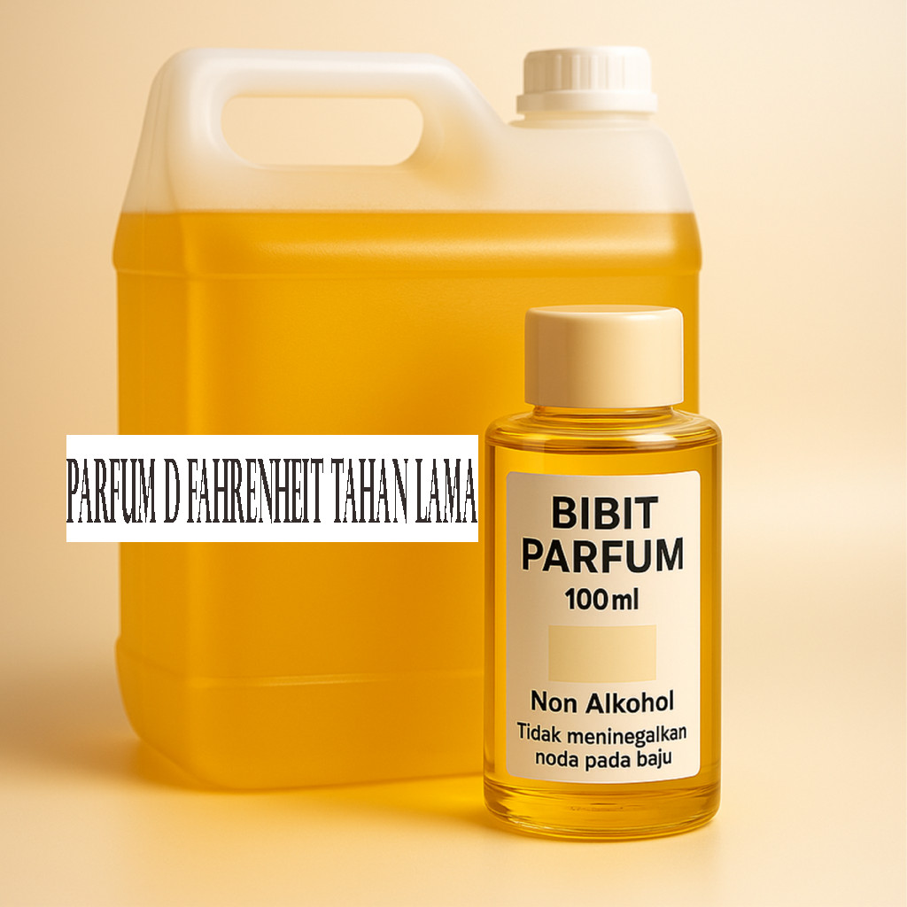 Murni Bibit Parfum Pria Tahan Lama Refill Non Alkohol D FAHRENHEIT 100ml Biang Parfum Tahan Lama Asl