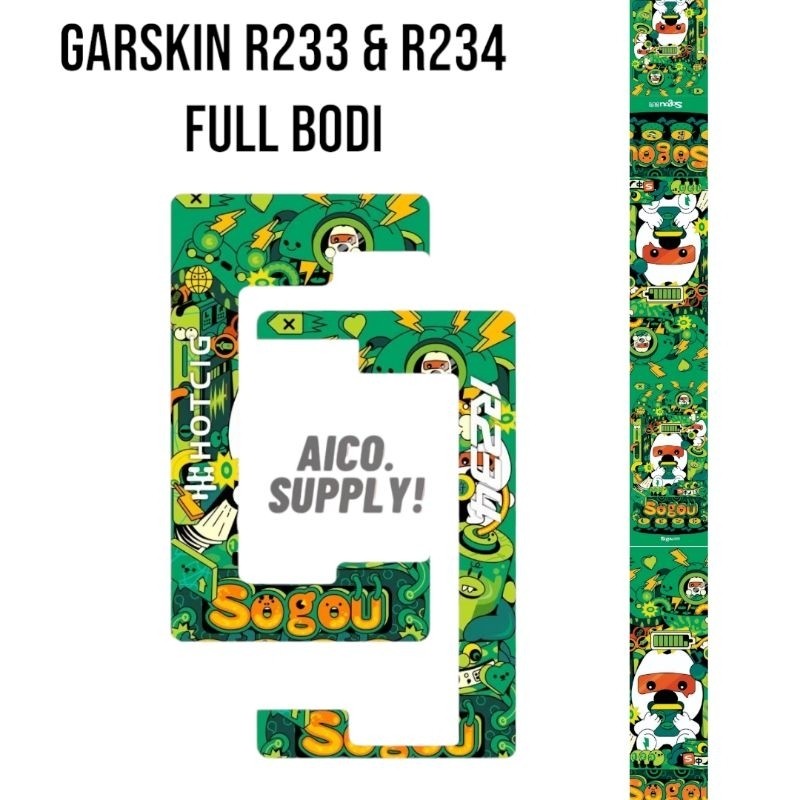 

Terlaris Aicostore R 233 234 Bodi Laminasi Tebal 7 Stiker Garskin Premium Not Casing Bisa Custom *Promo*