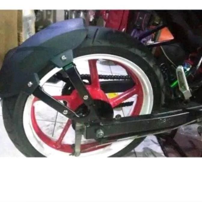 Promo Mudguard Spakbor Kolong Belakang Penahan Lumpur Arm Kotak Motor Vixion Megapro Satria fu Mx Ki