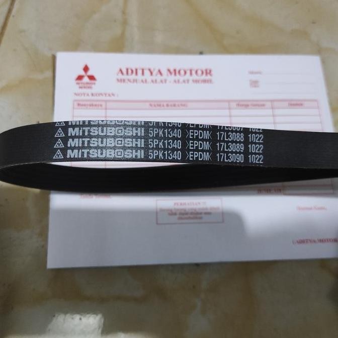 Fan Belt V-Belt Alternator Pajero Bensin V43 3000Cc V6 6G72 5Pk 1340 Best Seller Produck