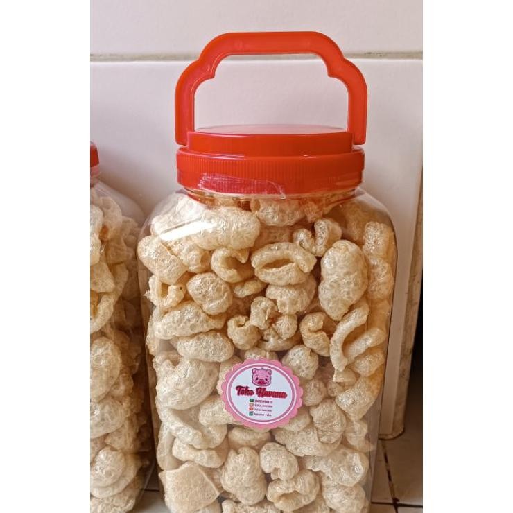 

Erupu Ulit Babi Erubi Garing Gurih Renyah Erupu Babi Tople 4Liter 380Gr