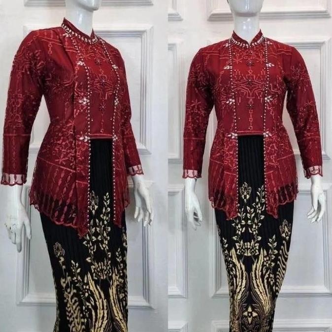 KEBAYA KUTU BARU KERAH SANGHAI/KEBAYA KUTU BARU HIJAB MODERN HIJAB FRIENDLY LL