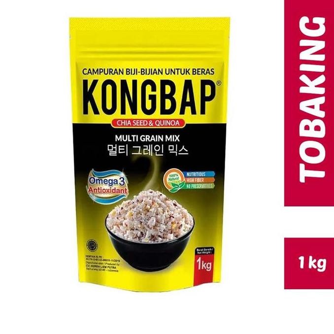 

Kongbap multi grain mix rice chia seed quinoa 1 kg