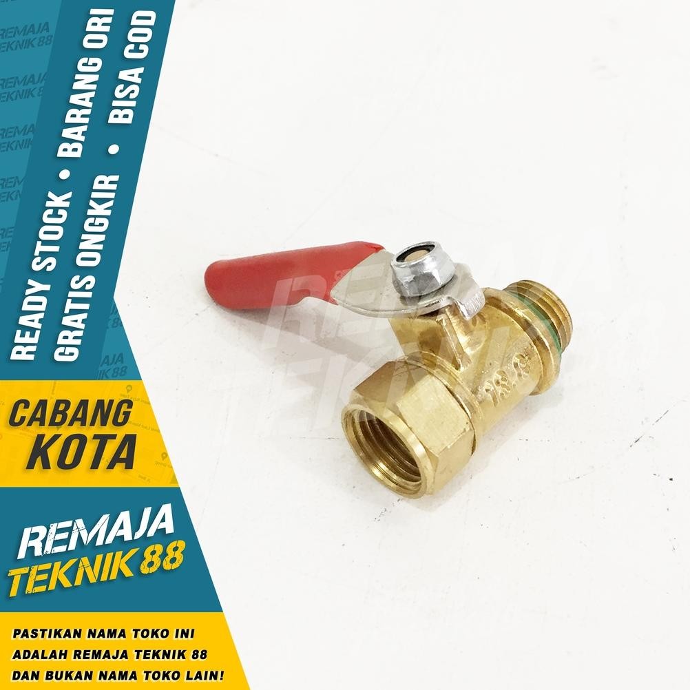 IK KERAN KYODO 1/4 / KRAN BALL COCK KYODO MERK KYODO