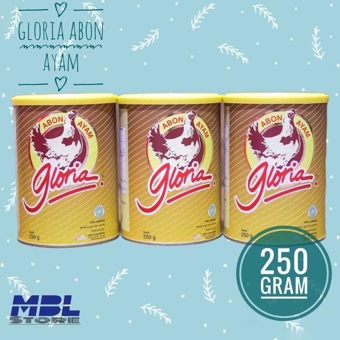 

Abon Gloria Ayam 250 g