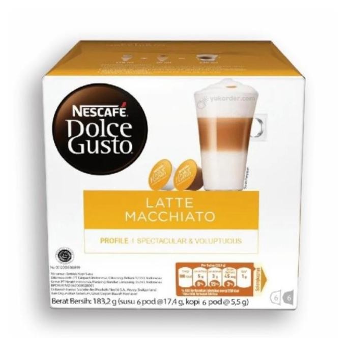 

Nescafe Dolce Gusto Latte Macchiato - Capsule
