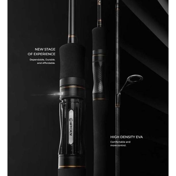 Joran Pancing Iroly Arcadia Uuran 165Cm180Cm Marit Full Fuji Bahan Carbon Olid Gagang Full Eva