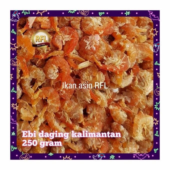 

ebi kering super / udang ebi daging 250 gram asli kalimantan
