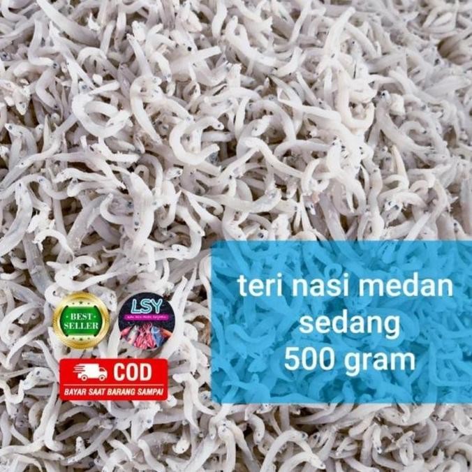 

ikan asin teri nasi medan size sedang 500gram