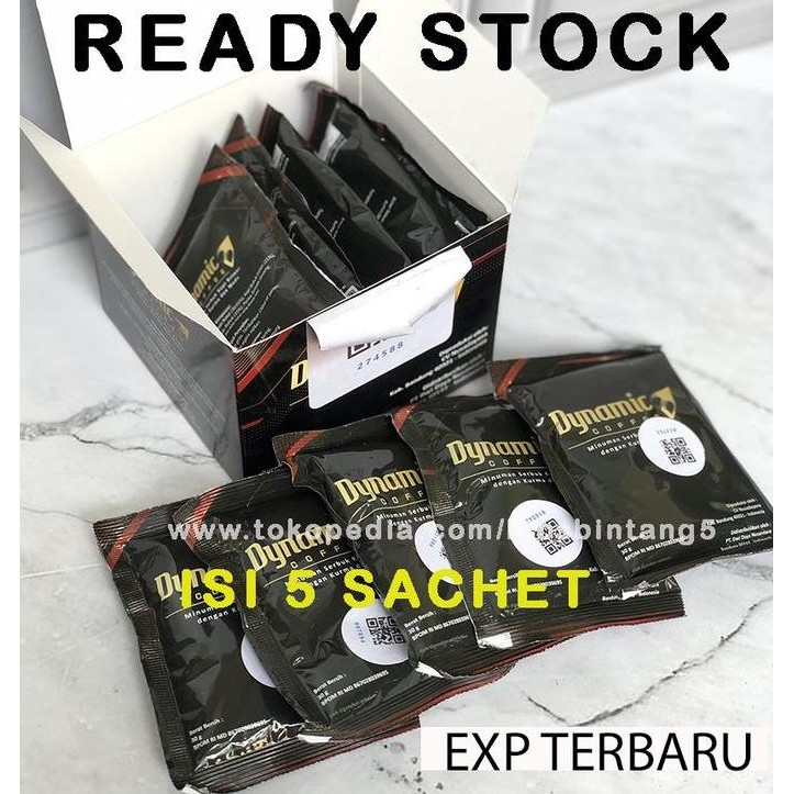 

COFFEE DYNAMIC KOPI GINSENG isi 10 sachet Original