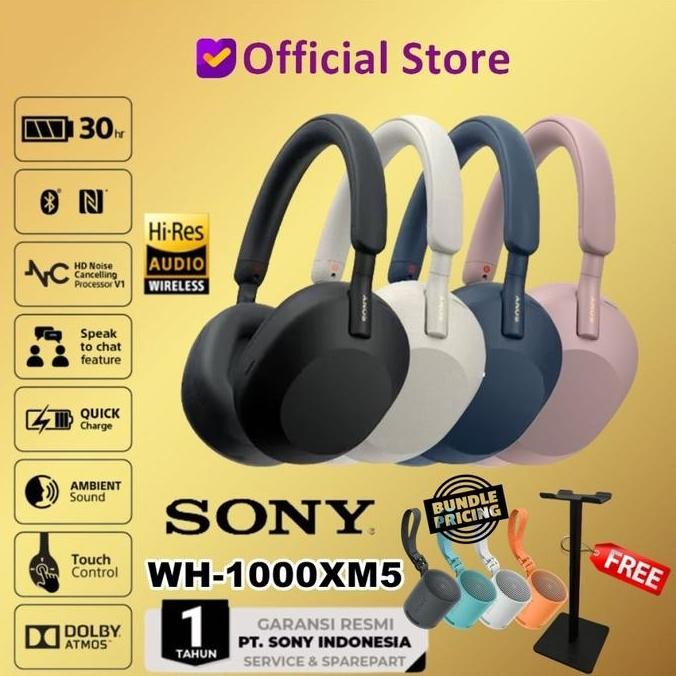 Termurah Sony WH-1000XM5 Wireless Headphone WH1000XM5 WH 1000 XM5 WH1000 XM5