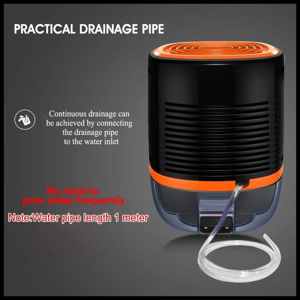 YANGZI DEHUMIDIFIER 2IN1 MOISTURE ABSORBER PORTABLE LOW NOISE 800ML - VS-DH07