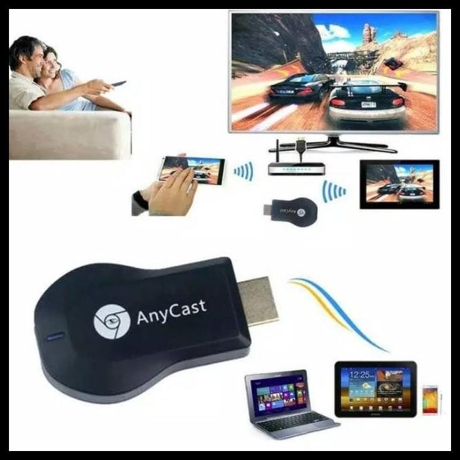 DONGLE ANYCAST HDMI WIFI DISPLAY WIRELESS KONEKTOR HP KE TV