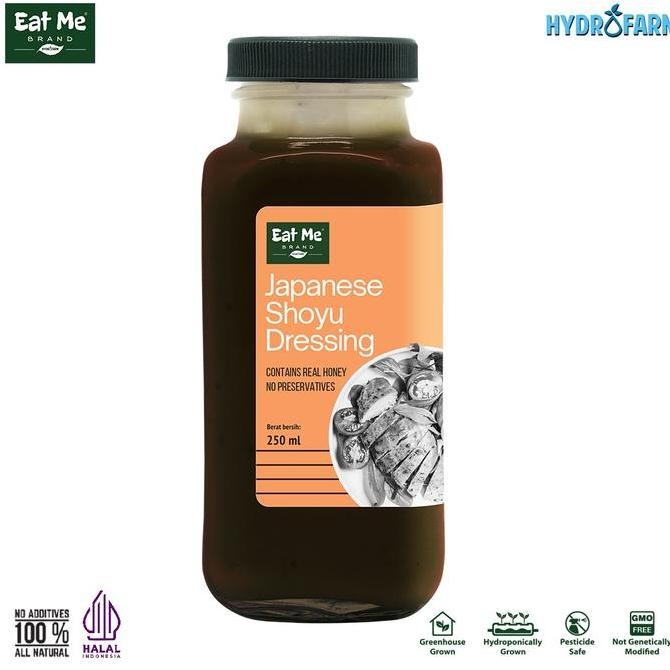 

PROMO EAT ME BRAND - SALAD DRESSING HOMEMADE JAPANESE SHOYU ( 250ML )