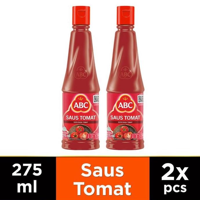 

PROMO ABC SAUS TOMAT 275 ML - TWIN PACK