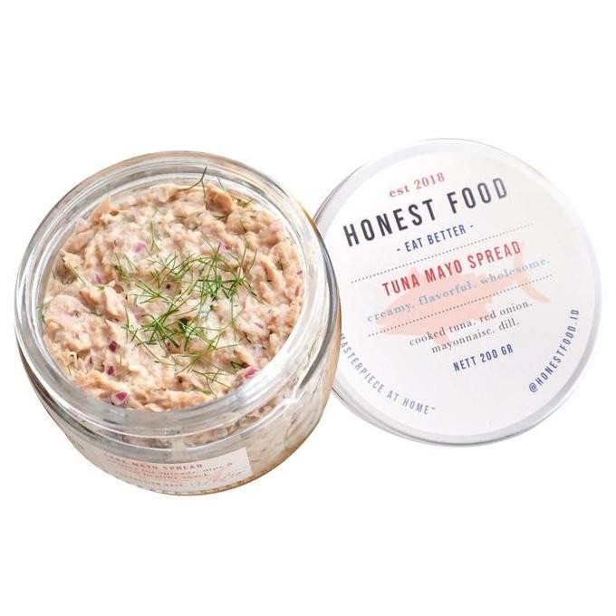 

Ready Tuna Mayo Spread Honestfood - Selai Ikan Tuna, olesan sandwich, olesan roti