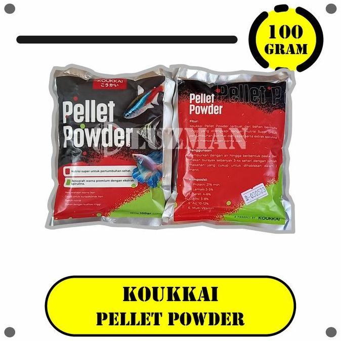 Sale Pelet Bubuk Pakan Burayak Ikan Koi / Koki / Cupang / Tetra / Guppy