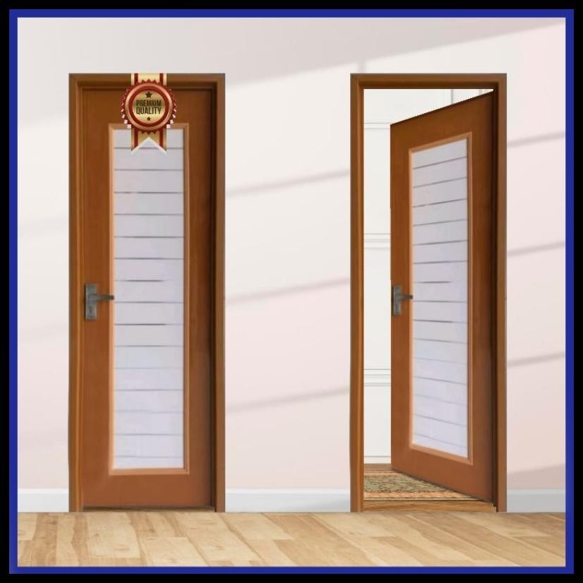 PINTU KAMAR MANDI PVC TEBAL FULL PANEL MINIMALIS DAN MODERN