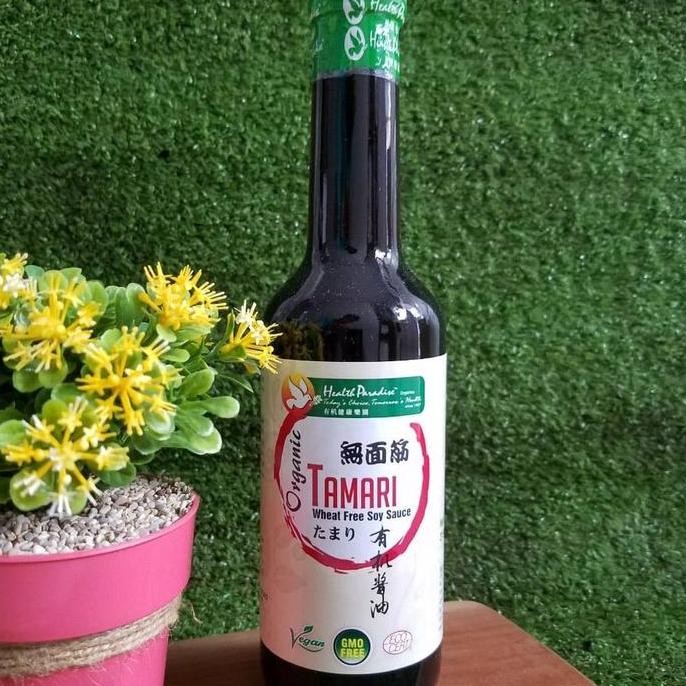 

Diskon! Health Paradise Organic Wheat Free Tamari Soy Sauce 315Ml